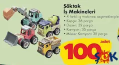 GOKİDY OYUNCAK SÖKTAK İŞ MAKİNELERİ